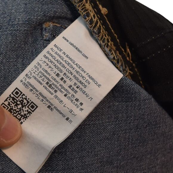 Calvin Klein Jeans Women 8 High Rise Slim Boyfriend Medium Wash Stretch Denim - Picture 10 of 10